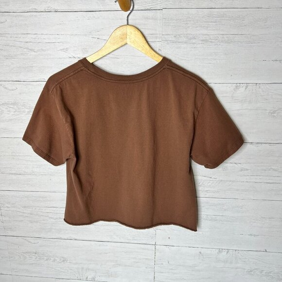 Cold Crush T Shirt Womens Size Medium Brown Nashville Rock N' Roll Motorcycle - Picture 10 of 13